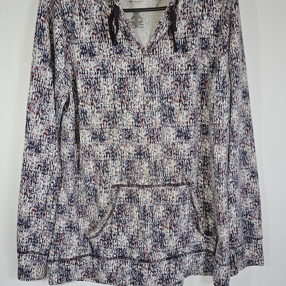 St. John's Bay Multicolor Patterned Hoodie‎